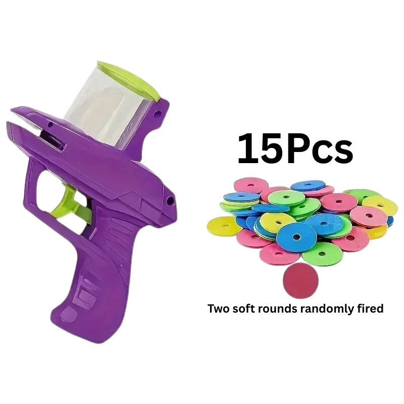 Funny Turnip Gun Cat Toy – Interactive Foam Launcher for Active Cats & Dogs
