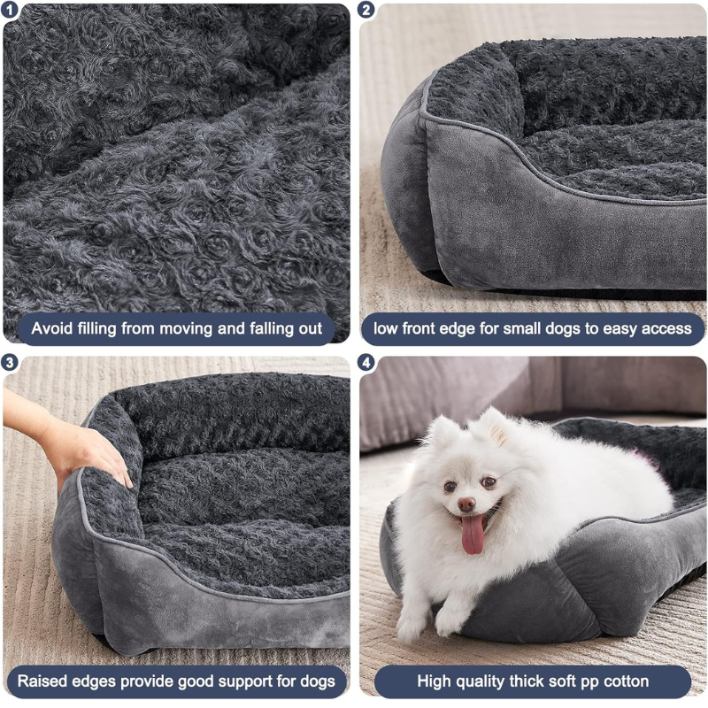 JOEJOY Cat Couch Bed – Soft Orthopedic Cat Sofa Bed for Kneading