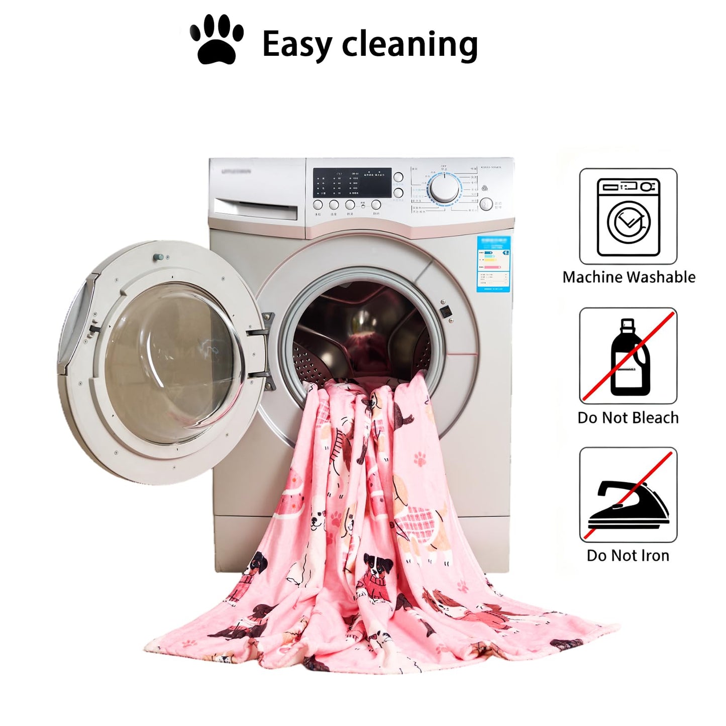 Christmas Blanket for Large Dogs – Waterproof Reversible Couch Cover
