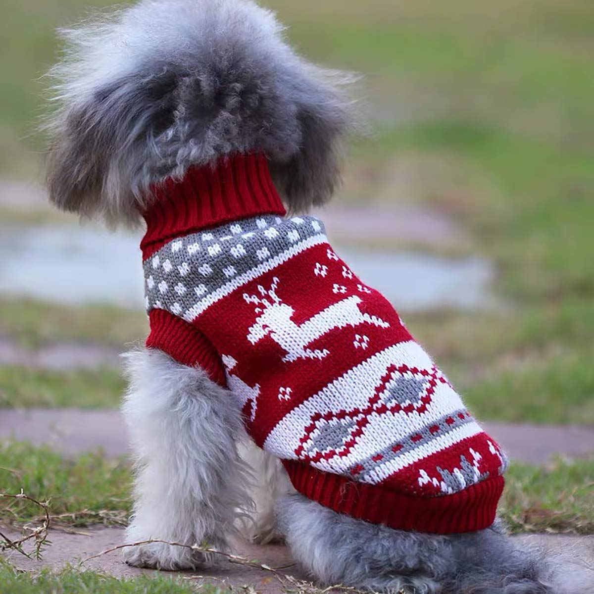 Vehomy Cat & Dog Christmas Sweater – Cozy Winter Knit