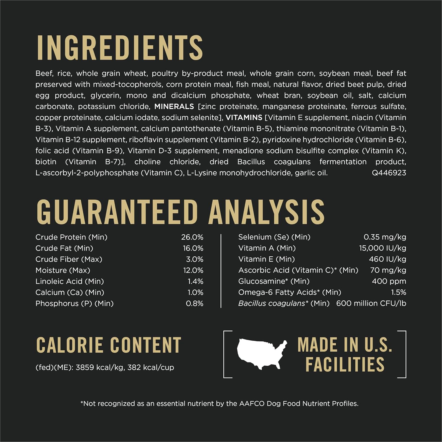 Purina Pro Plan Complete Essentials Shredded Blend Beef and Rice Dog Food Dry Formula with Probiotics for Dogs - 35 lb. Bag