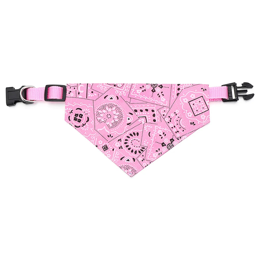 Adjustable Pet Bandana Scarf for Dogs & Cats
