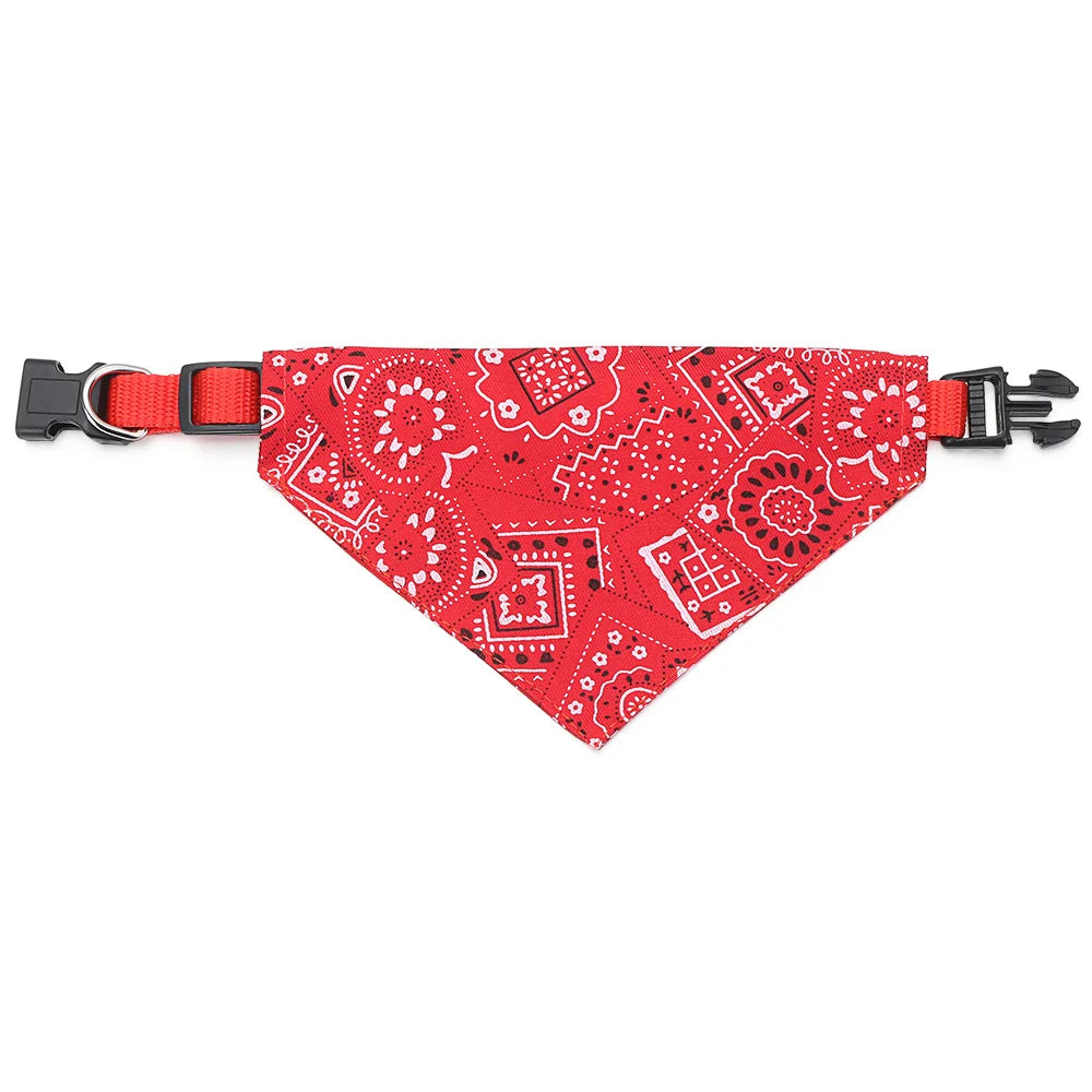 Adjustable Pet Bandana Scarf for Dogs & Cats