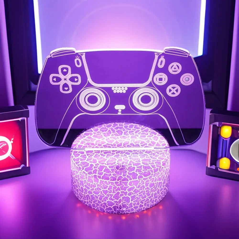 Gaming setup lamp