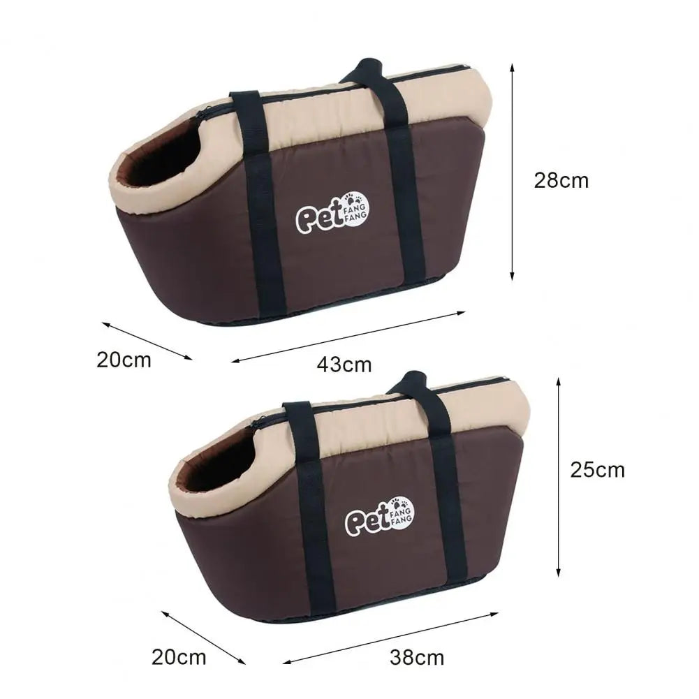 Soft-Sided Pet Carrier Tote for Cats & Small Dogs