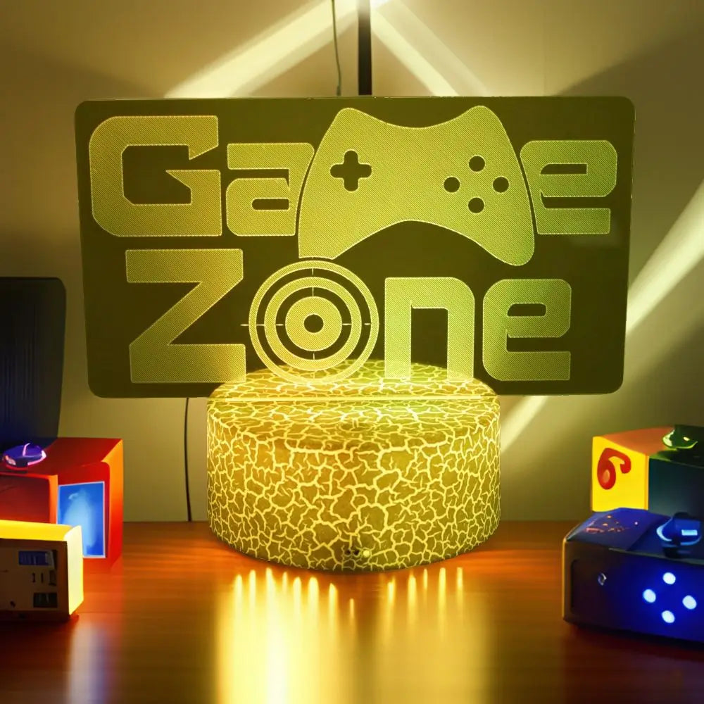 RGB gamer lamp