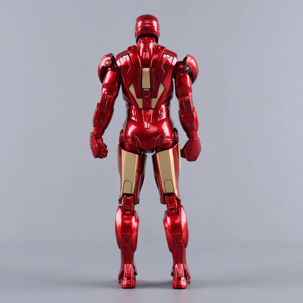 ZD Toys Iron Man Series Joint Movable MK1 MK2 MK3 MK4 MK5 MK6 MK7 MK42 MK43 MK50 Movie Action Figure 7 Inches Mark Dolls