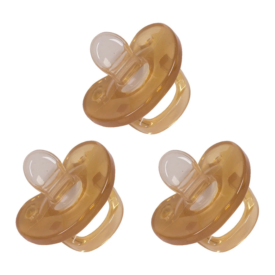 1 Pcs Baby Pacifier For Soothing Nighttime Sleep Flat Soft Breathable Design Baby Reborn Silicone For Baby Accessories Newborn