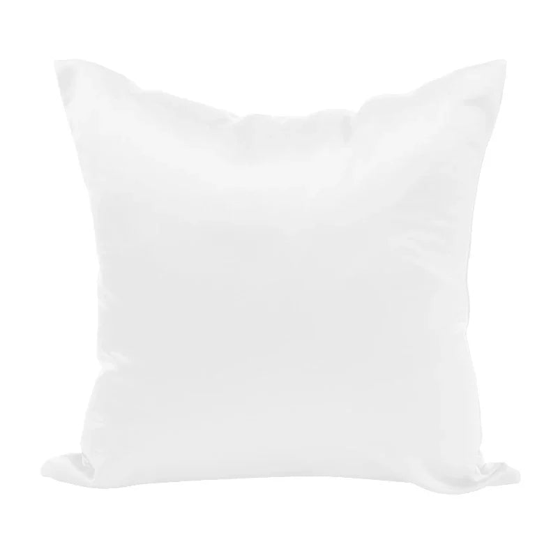 Imitated Silk Pillow Case 100% Satin Cushion Cover 50X50 Solid Pillowcase 60x60cm Home Decor for Sofa Chair 45x45 40X40 Smooth