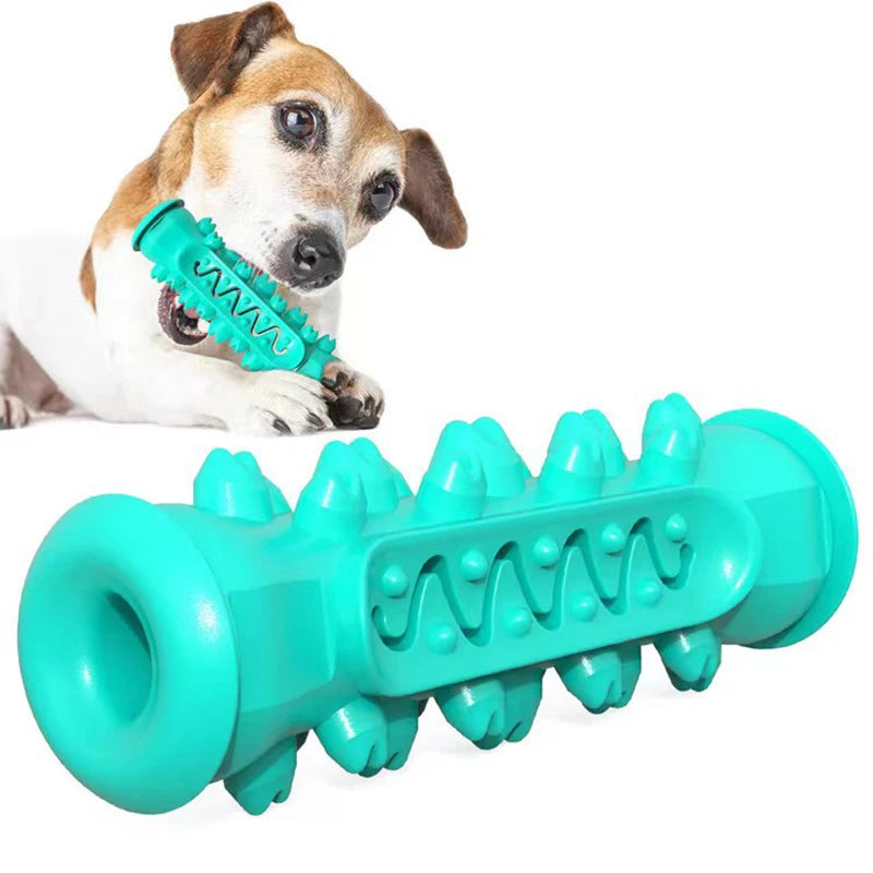 Rubber Dog Molar Toothbrush Toys Chew Cleaning Teeth Safe Puppy Dental Care Soft Pet Cleaning Toy Supplies Pet accessories - WTN Essentials