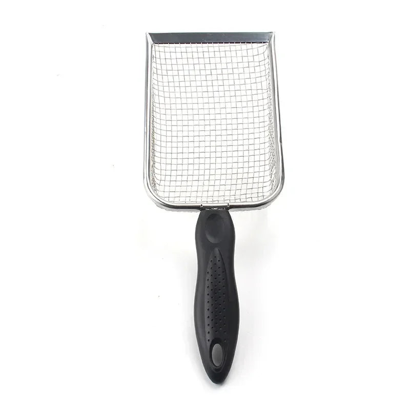 Stainless Steel Cat Litter Scoop with Long Handle