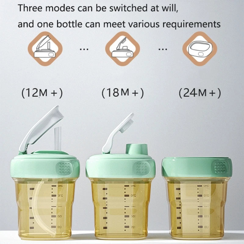 Square Shape Handle Feeding Bottle Lightweight for Hegen Handle Easy Grasp for Baby 6M+ Bottle Cover Replacement Dropshipping