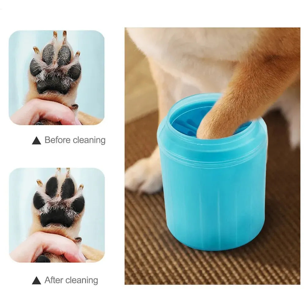 Portable Pet Paw Cleaner Cup – Dog & Cat Foot Washing Tool