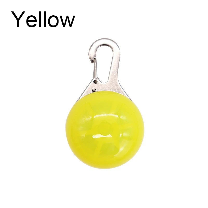 Christmas LED Luminous Dog & Cat Collar – Glowing Pendant Safety Necklace