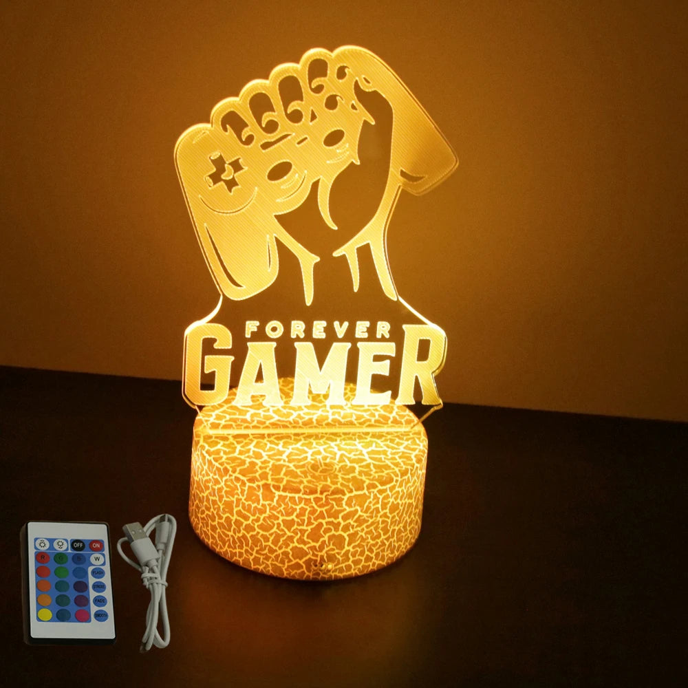 RGB table lamp for kids bedroom