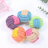 Interactive Cotton Rope Mini Dog Toys Ball for Dogs Accessories Toothbrush Chew Puppy Toy for Large Small Dogs Toy Pet Dog Toy - WTN Essentials