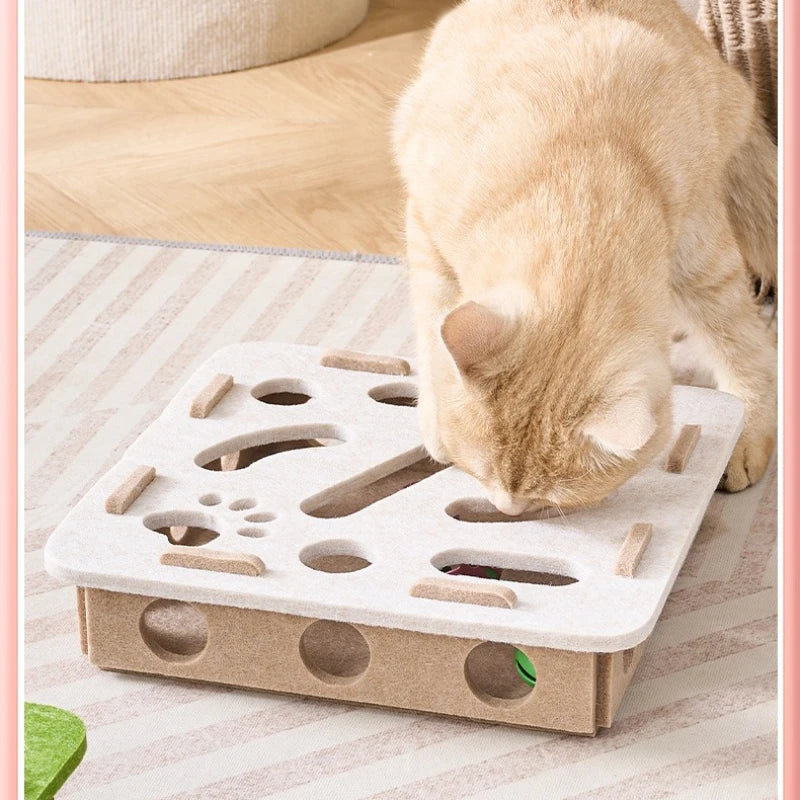 Sisal Cat Scratching Post – Indoor Cat & Kitten Play Tower