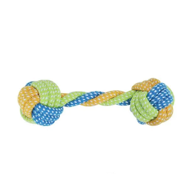 Pet Dog Toys for Large Small Dogs Toy Interactive Cotton Rope Mini Dog Toys Ball for Dogs Accessories Toothbrush Chew Puppy Toy - WTN Essentials