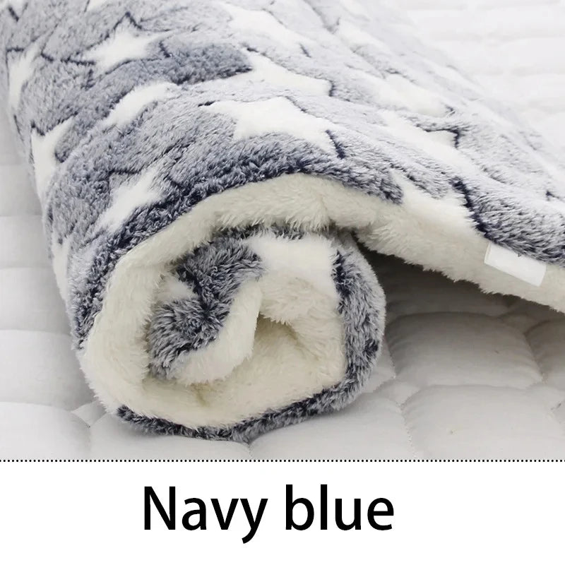 Flannel Pet Sleeping Mat & Dog Bed
