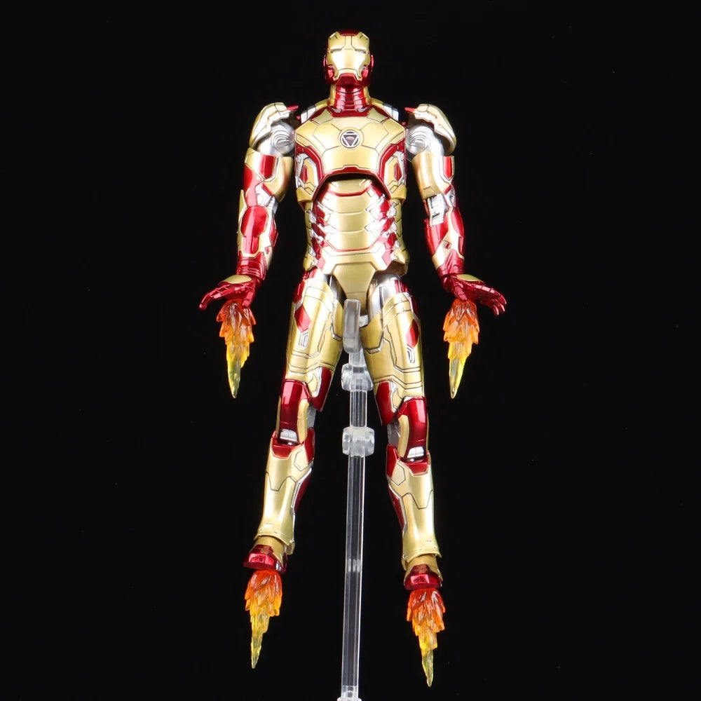 ZD Toys Iron Man Series Joint Movable MK1 MK2 MK3 MK4 MK5 MK6 MK7 MK42 MK43 MK50 Movie Action Figure 7 Inches Mark Dolls