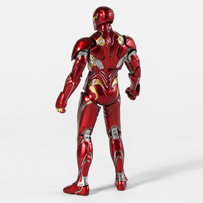 ZD Toys Iron Man Series Joint Movable MK1 MK2 MK3 MK4 MK5 MK6 MK7 MK42 MK43 MK50 Movie Action Figure 7 Inches Mark Dolls