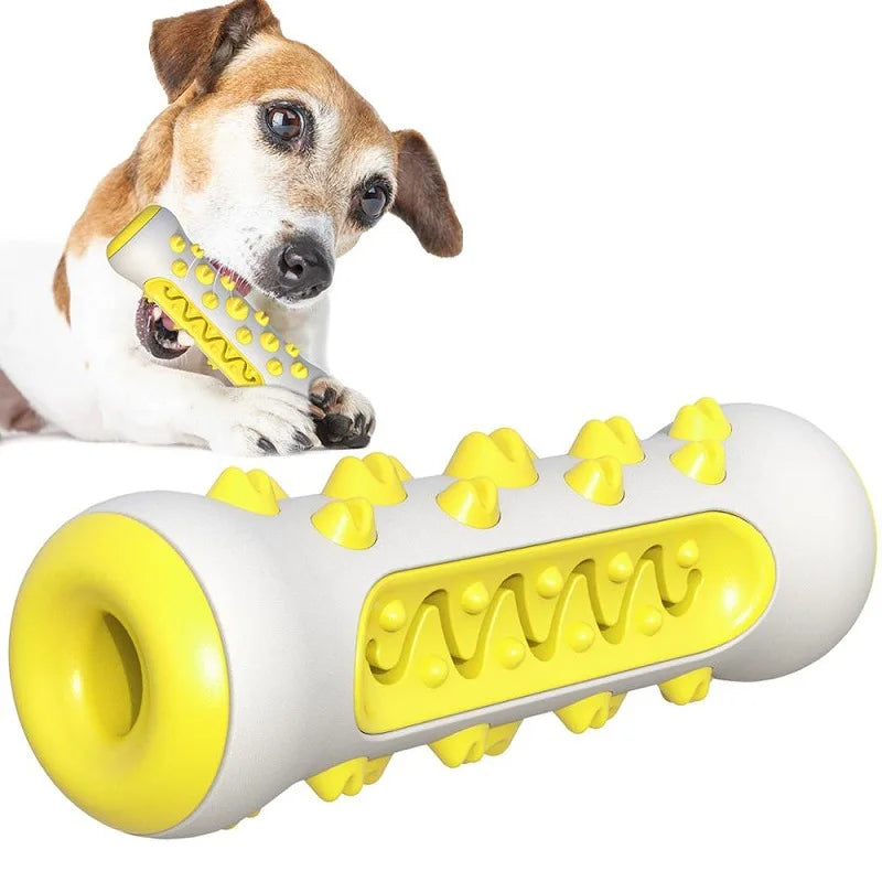 Rubber Dog Molar Toothbrush Toys Chew Cleaning Teeth Safe Puppy Dental Care Soft Pet Cleaning Toy Supplies Pet accessories - WTN Essentials