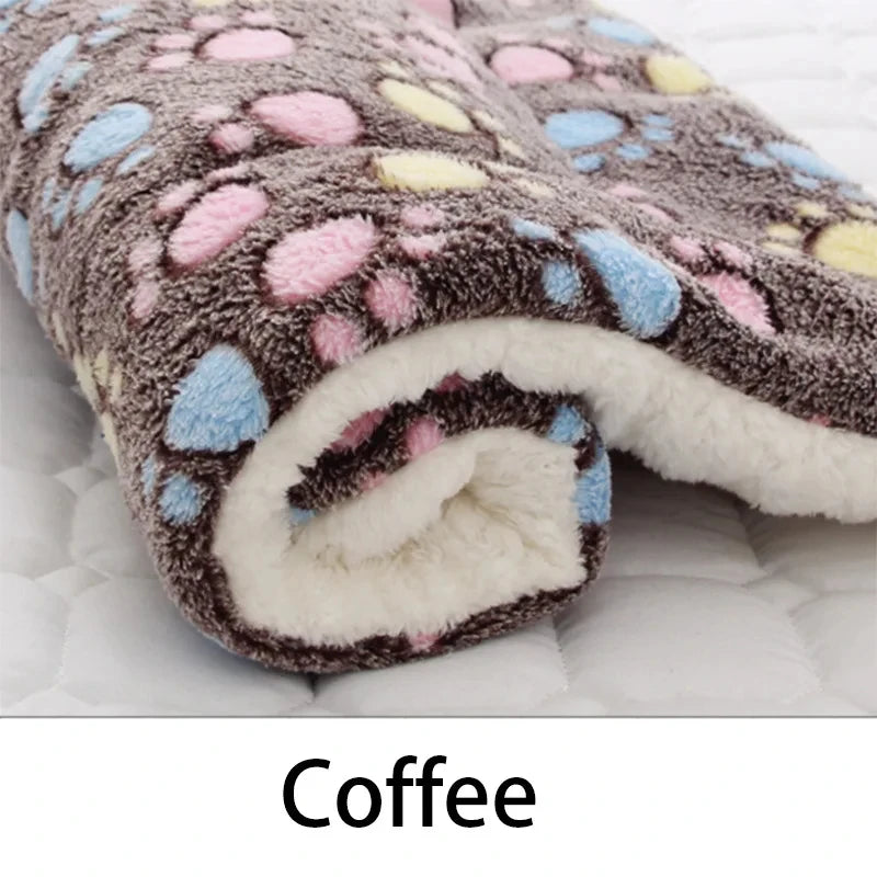 Flannel Pet Sleeping Mat & Dog Bed