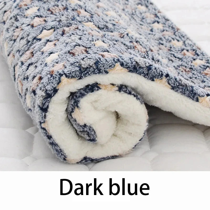 Flannel Pet Sleeping Mat & Dog Bed