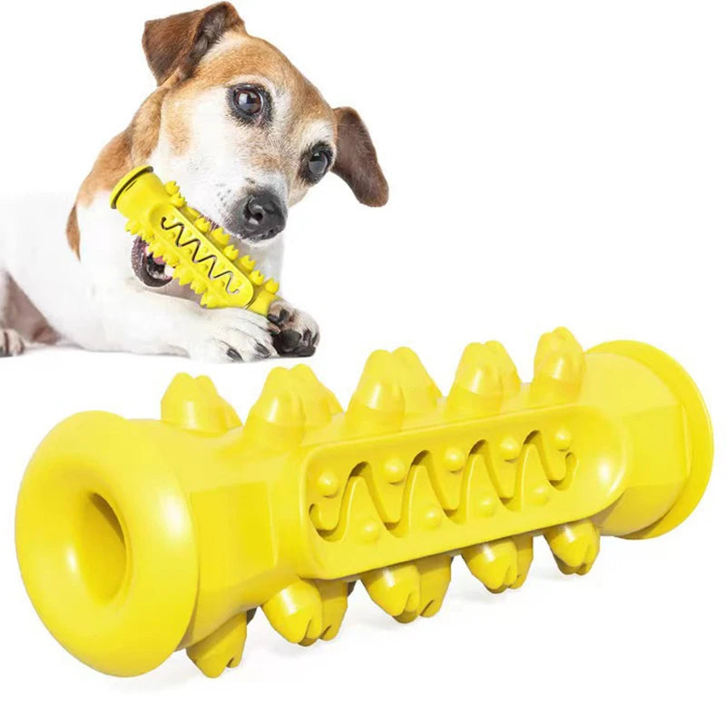 Rubber Dog Molar Toothbrush Toys Chew Cleaning Teeth Safe Puppy Dental Care Soft Pet Cleaning Toy Supplies Pet accessories - WTN Essentials