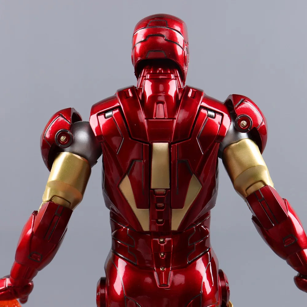 ZD Toys Iron Man Series Joint Movable MK1 MK2 MK3 MK4 MK5 MK6 MK7 MK42 MK43 MK50 Movie Action Figure 7 Inches Mark Dolls