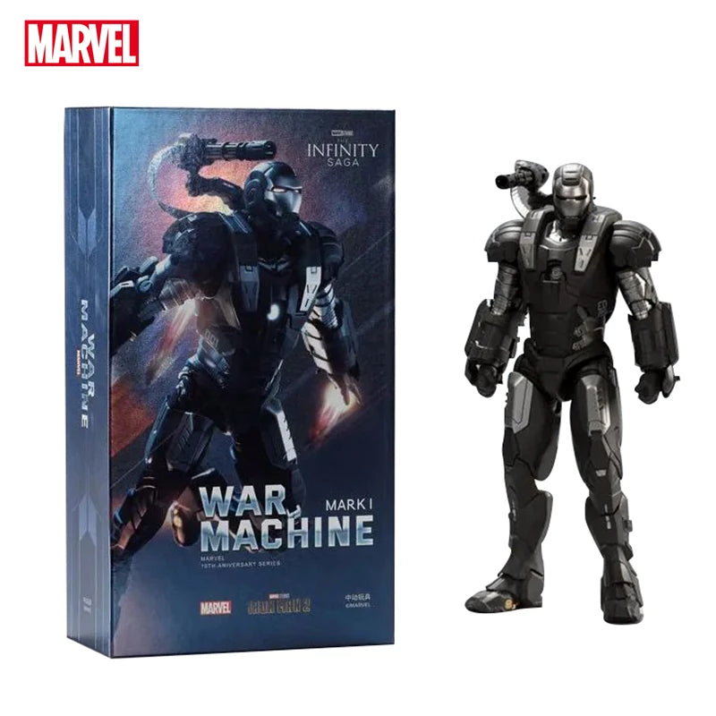 ZD Toys Iron Man Series Joint Movable MK1 MK2 MK3 MK4 MK5 MK6 MK7 MK42 MK43 MK50 Movie Action Figure 7 Inches Mark Dolls