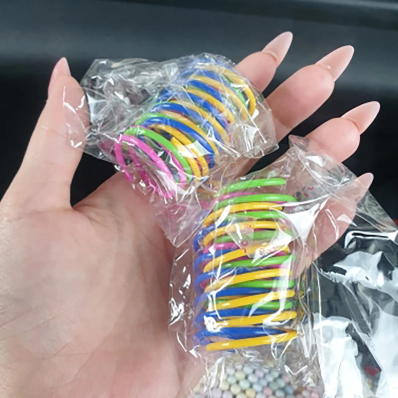 Kitten Cat Toys Wide Durable Heavy Gauge Cat Spring Toy Colorful Springs Cat Pet Toy Coil Spiral Springs 4/8/16/20pcs - WTN Essentials