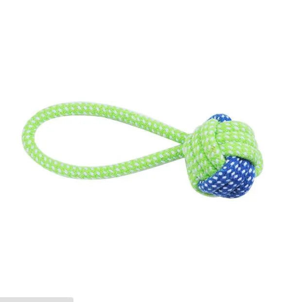 Pet Dog Toys for Large Small Dogs Toy Interactive Cotton Rope Mini Dog Toys Ball for Dogs Accessories Toothbrush Chew Puppy Toy - WTN Essentials