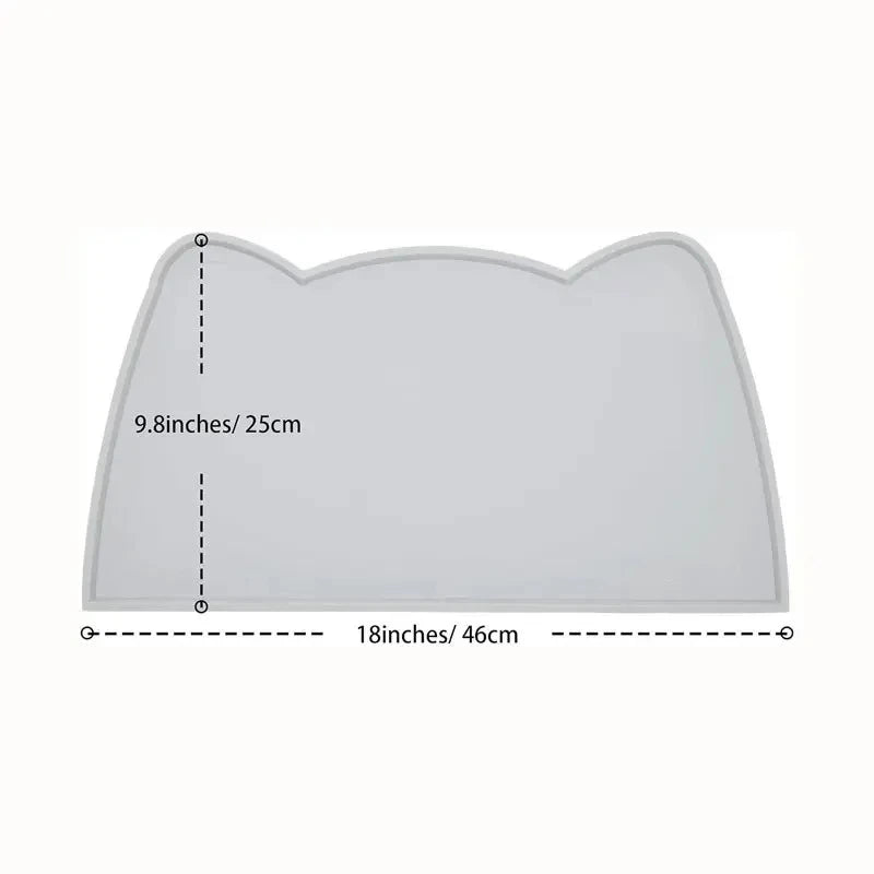 Silicone Pet Feeding Mat – Waterproof & Non-Slip