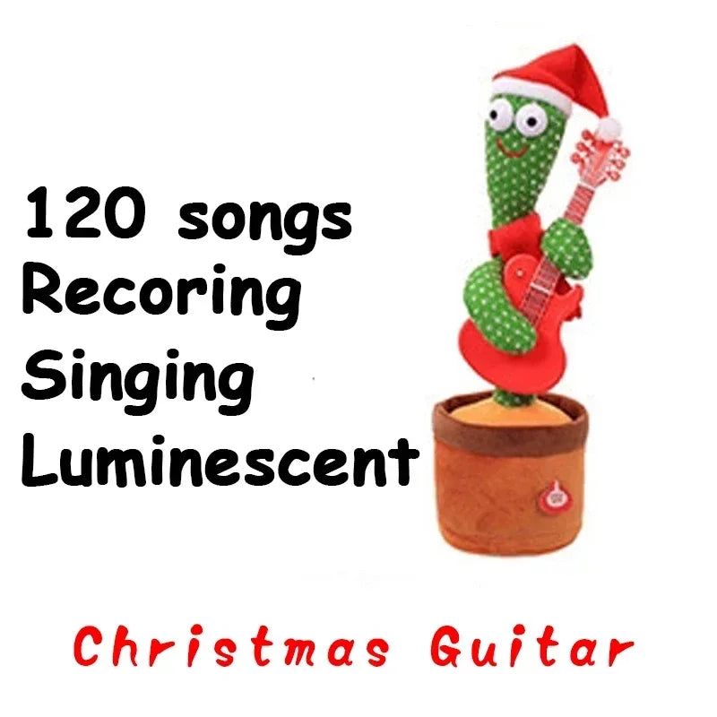 A Cactus Toy That Can Speak, Sing and Dance, Interactive Learning and Music for Children, Supporting Charging and Battery Models