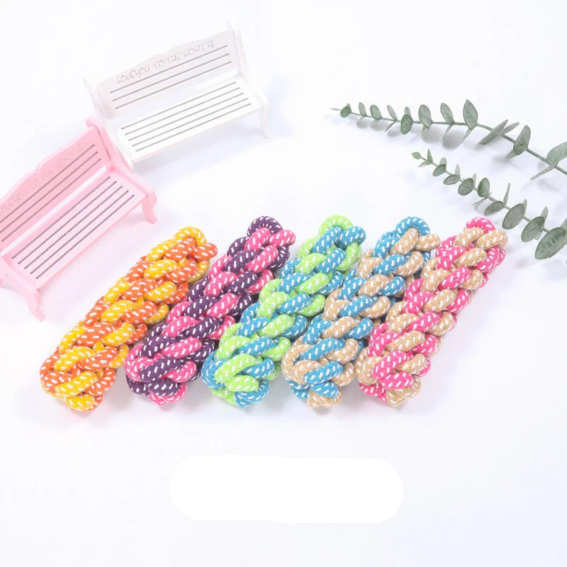 Interactive Cotton Rope Mini Dog Toys Ball for Dogs Accessories Toothbrush Chew Puppy Toy for Large Small Dogs Toy Pet Dog Toy - WTN Essentials