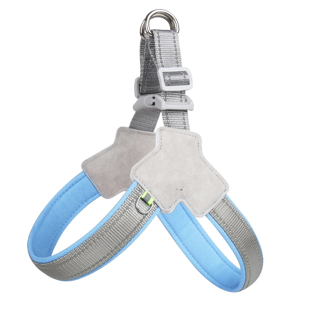 Reflective No-Pull Dog Harness – Adjustable Vest for Small & Medium Dogs