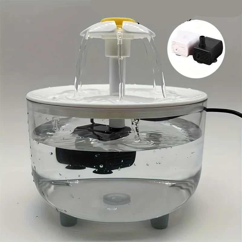 USB Electric Mute 1L Pet Water Fountain Automatic Cat Drink Bowl Filter Pet Drinking Dispenser Drinker For Cats Water Filter - WTN Essentials