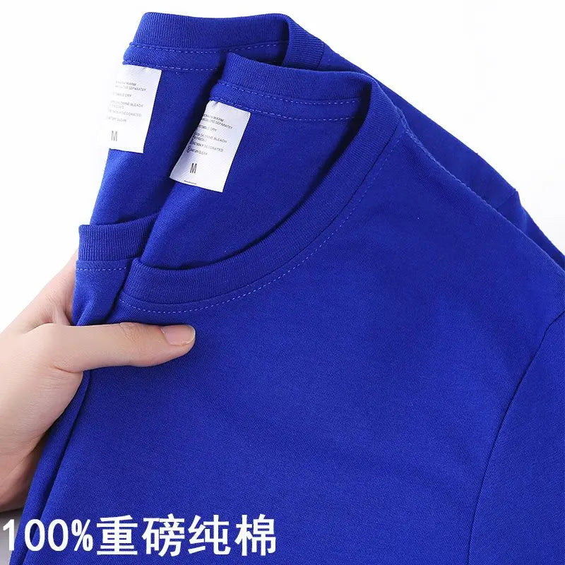 Classic unisex cotton T-shirt with a relaxed fit and breathable fabric.