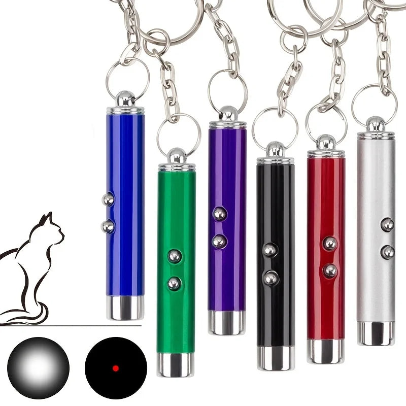 Cat Laser Pointer Toy – Interactive Indoor Exercise Light