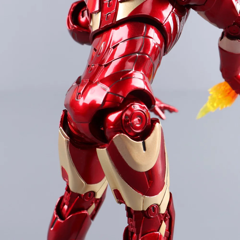 ZD Toys Iron Man Series Joint Movable MK1 MK2 MK3 MK4 MK5 MK6 MK7 MK42 MK43 MK50 Movie Action Figure 7 Inches Mark Dolls