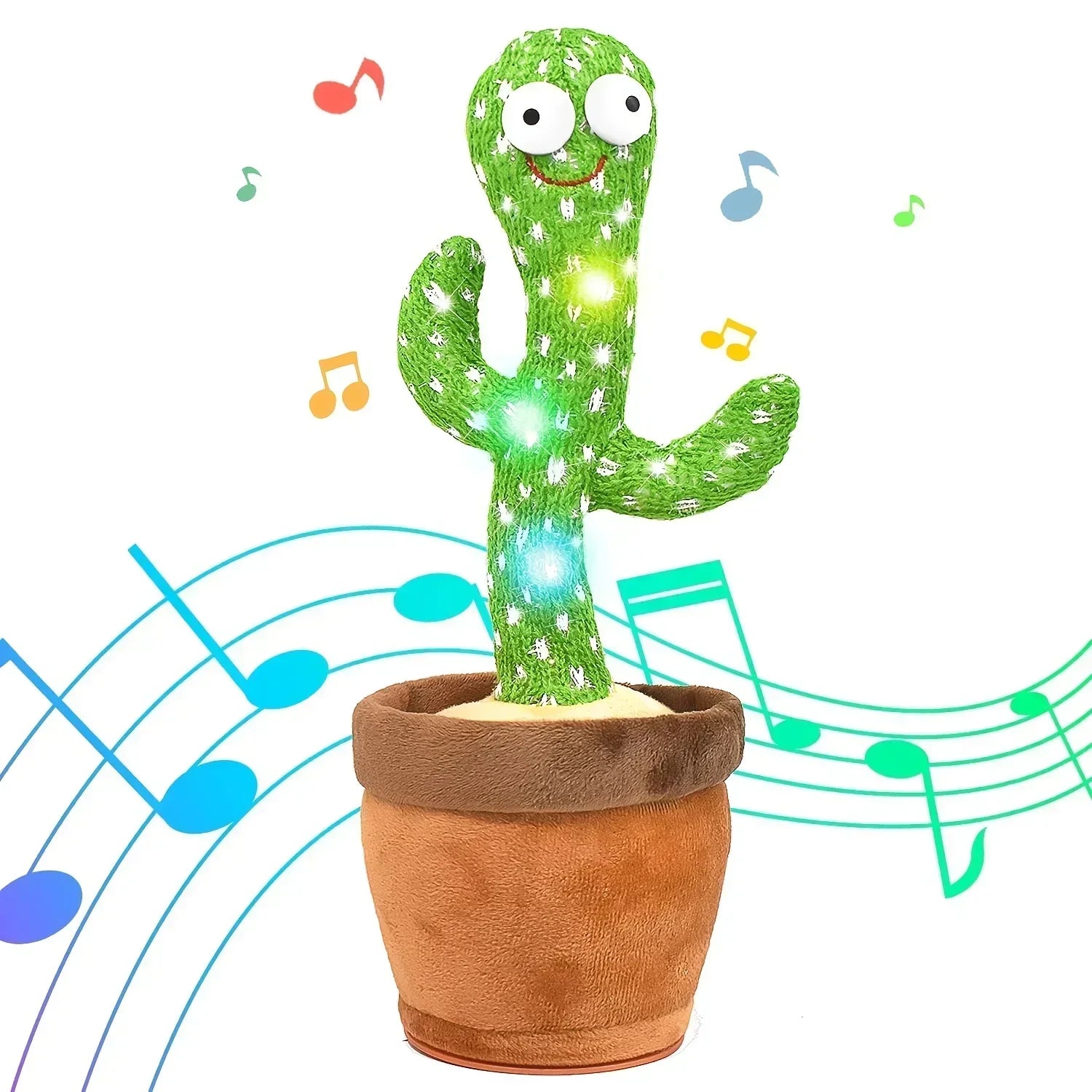 A Cactus Toy That Can Speak, Sing and Dance, Interactive Learning and Music for Children, Supporting Charging and Battery Models