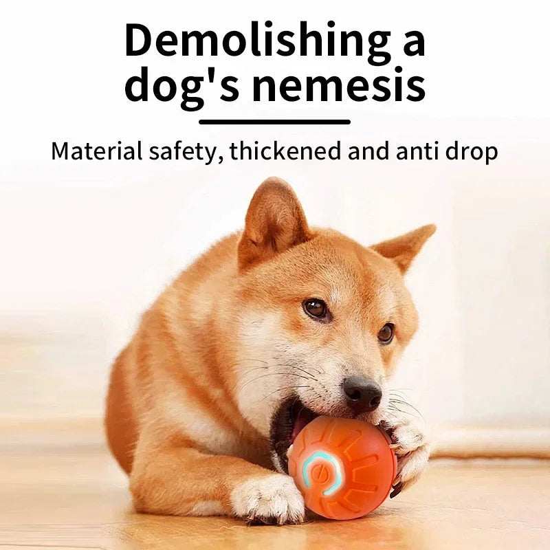 Smart Dog Toy Ball Electronic Interactive Pet Toy Moving Ball USB Automatic Moving Bouncing for Puppy Birthday Gift Cat Products - WTN Essentials