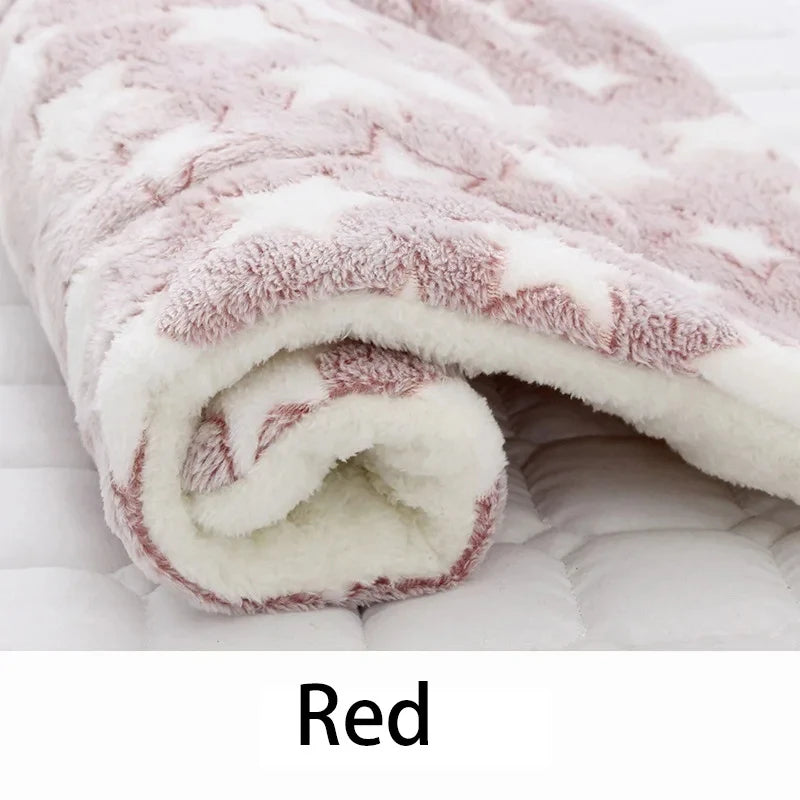 Flannel Pet Sleeping Mat & Dog Bed