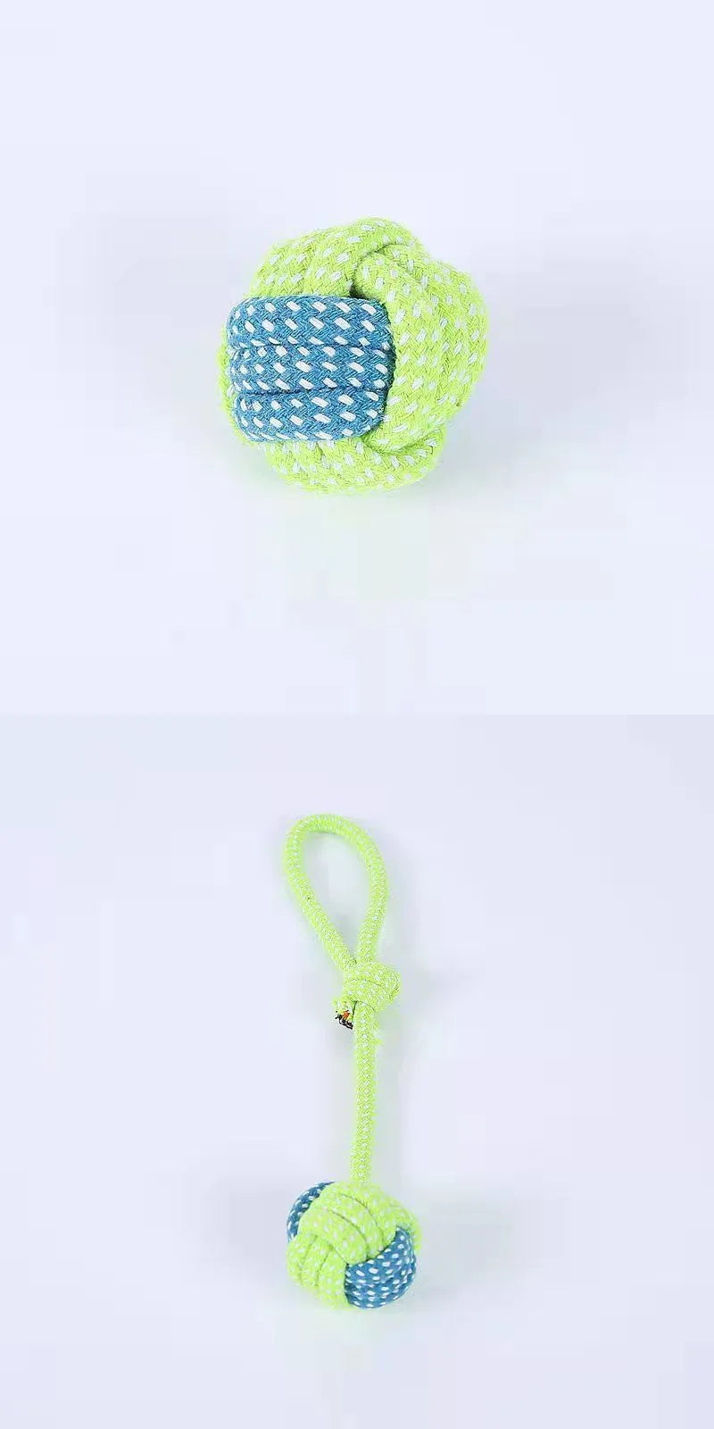 Pet Dog Toys for Large Small Dogs Toy Interactive Cotton Rope Mini Dog Toys Ball for Dogs Accessories Toothbrush Chew Puppy Toy - WTN Essentials