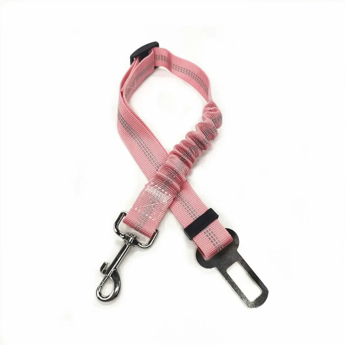 Adjustable Pet Cat Dog Car Seat Belt Pet Seat Vehicle Dog Harness Lead Clip Safety Lever Traction Dog Collars Dog Accessoires - WTN Essentials