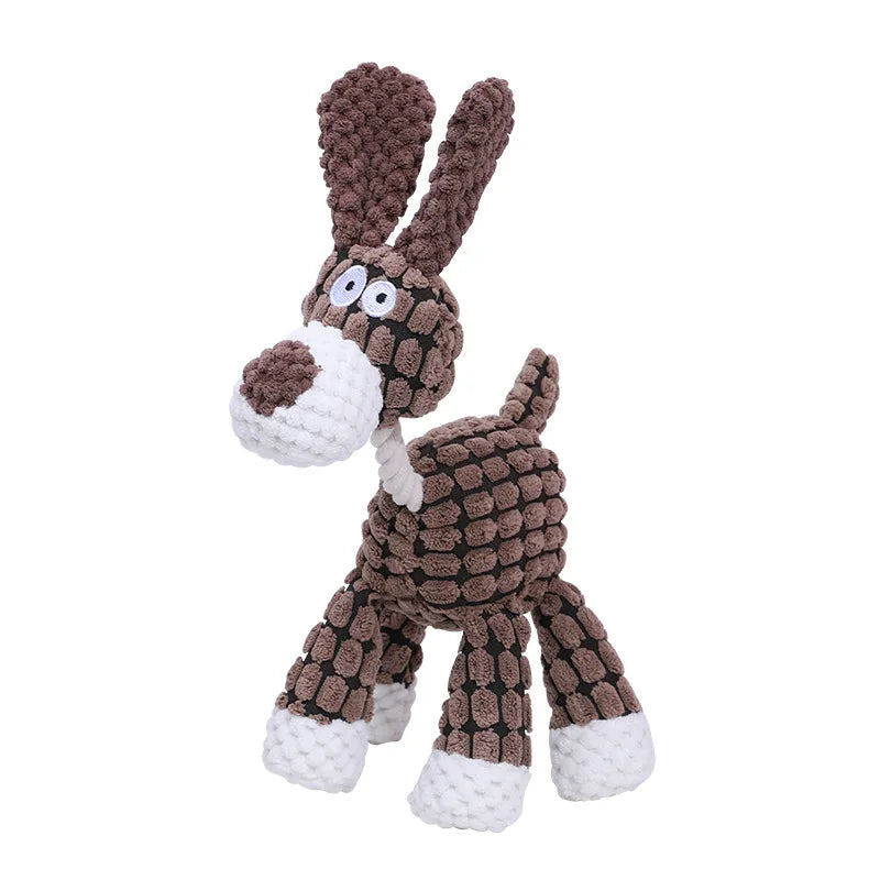 Squeaky Dog Toy – Durable Chew & Molar Toy for Small & Large Dogs