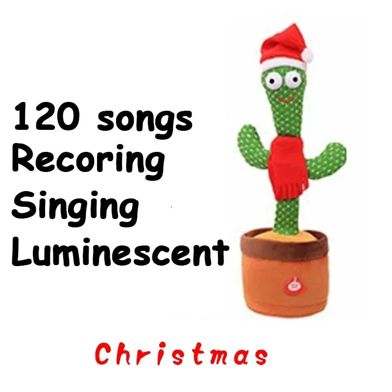 A Cactus Toy That Can Speak, Sing and Dance, Interactive Learning and Music for Children, Supporting Charging and Battery Models