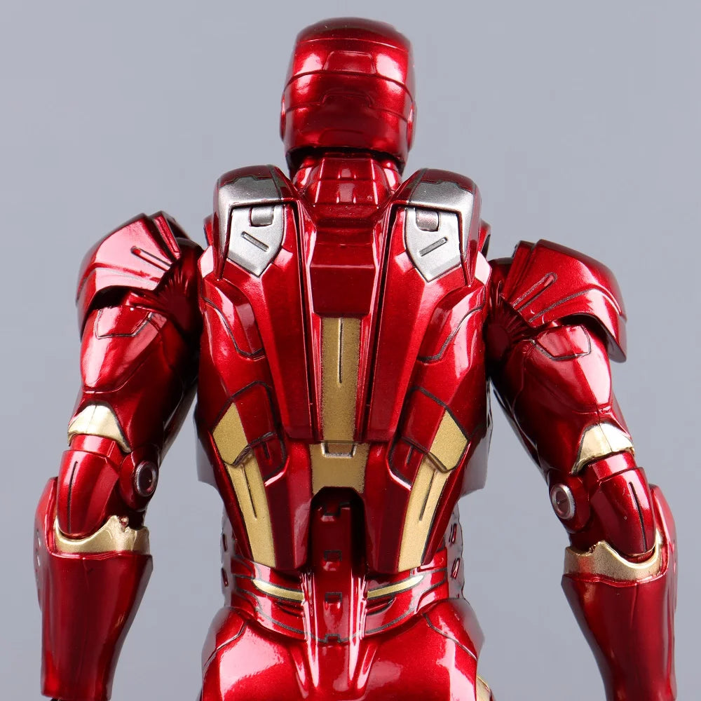 ZD Toys Iron Man Series Joint Movable MK1 MK2 MK3 MK4 MK5 MK6 MK7 MK42 MK43 MK50 Movie Action Figure 7 Inches Mark Dolls