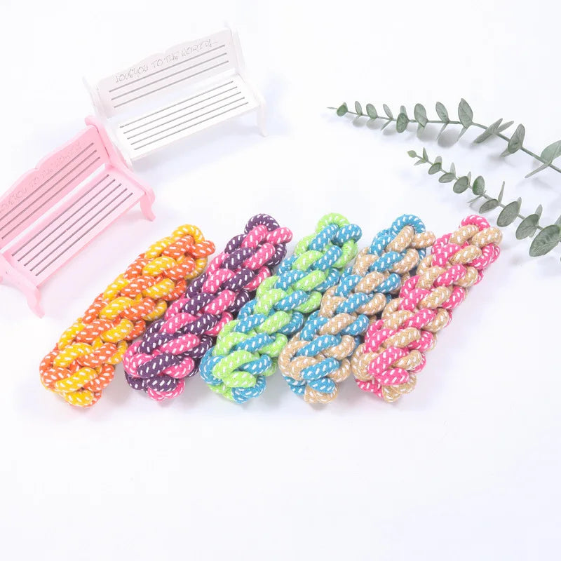 Interactive Cotton Rope Mini Dog Toys Ball for Dogs Accessories Toothbrush Chew Puppy Toy for Large Small Dogs Toy Pet Dog Toy - WTN Essentials